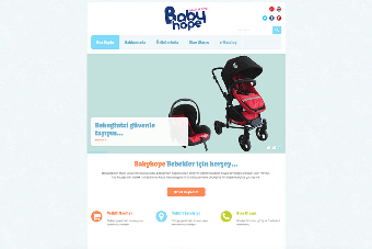 Babyhope Bebek Ürünleri çalışmasının kapak görseli